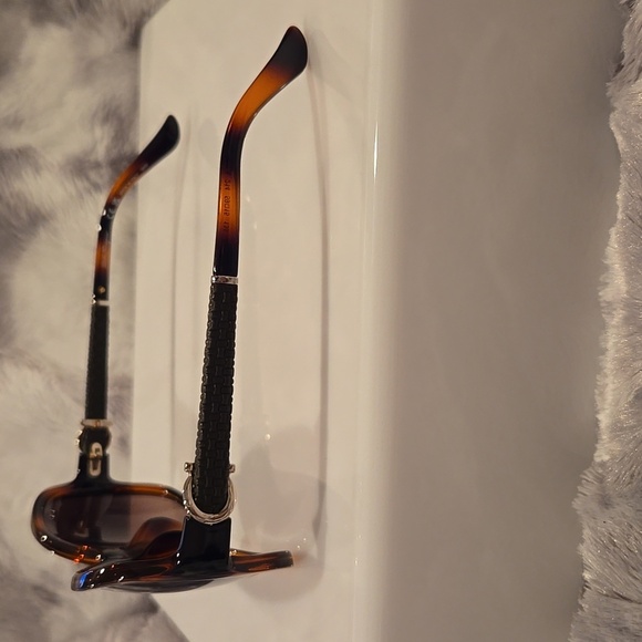 Salvatore Ferragamo Tortoise Shell Brown Gradient Sunglasses Brand New in Case - Picture 3 of 11